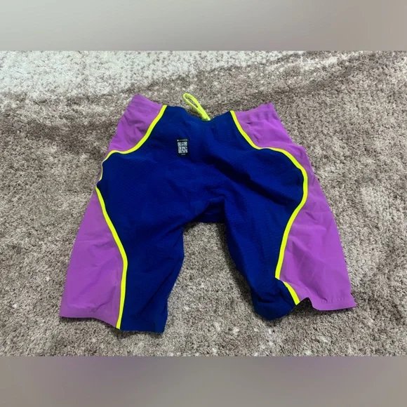 Speedo Men's Fastskin LZR Pure Intent 2.0 Jammer Navy/Purple